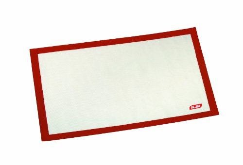 Ibili 865000 - TIbili TAPETE Fiberglass 400x300 MMl, Rojo/Blanco, 40 x 30 x 0.5 cmapete 100% silicona 40 x 30 cms Fiberglass