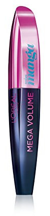 L'Oréal Paris Mega Volume Collagen Mascara Miss Manga, pop turquoise, 1er Pack (1 x 9 ml)