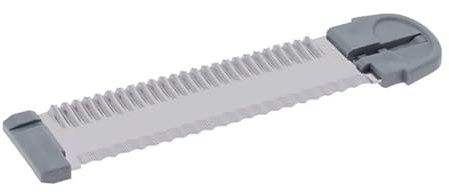 De Buyer 2015.95 Doppelklinge horizontale grau Edelstahl 1 x 1 x 1 cm