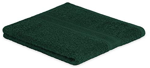 EXKLUSIV HEIMTEXTIL Handtuch 500g/m² Handtuch 50 x 100 cm dunkelgrün Hohe Qualität Neu/OVP