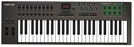 Nektar Impact LX49+ USB MIDI Keyboard Controller with Nektar DAW Integration