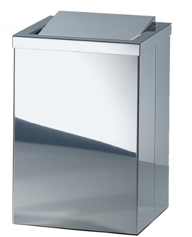 Decor Walther 0610170 DW 113 Papierkorb, Edelstahl poliert