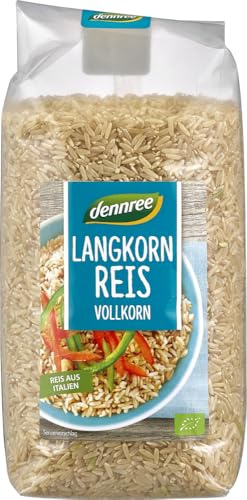 dennree Langkornreis, natur (1 kg) - Bio