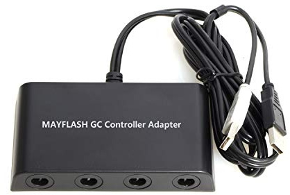 Mayflash 4 Port GC Controller Adapter for Wii U PC USB and Switch