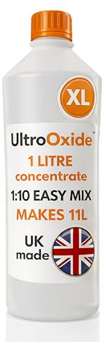 Allendale Ultrasonic Rust Remover for Metal 1L, UK Made, Makes 11L | For tools, bike parts & engine components, Aluminium-safe formula, Removes rust, oxidation & corrosion, 10+ full cleans
