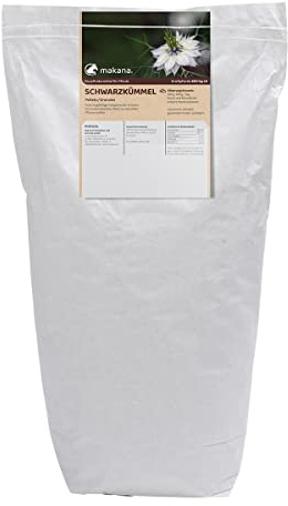 Makana Schwarzkümmel Pellets/Granulat für Tiere, 10 kg Sack