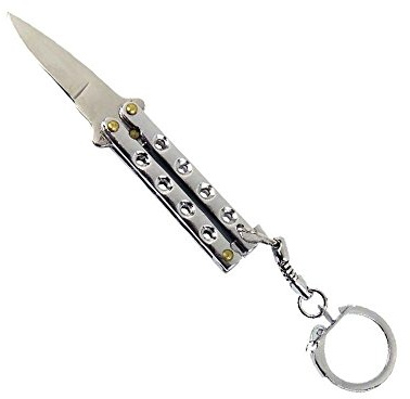 Haller Mini- Butterfly silber