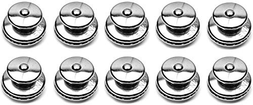 10 x Tenax Oberteil für 2-5 mm Planenstärke, Messing vernickelt | Für Verdeck & hohe Axial- und Scherkräfte verwendbar | 10 x TENAX®