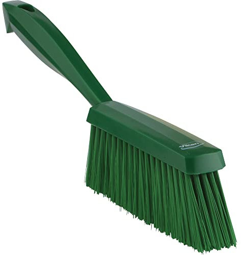Vikan 45872 Bench Brush, Polypropylene, Polyester Soft Bristle, 14, Green