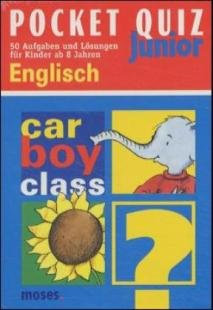 moses 1217 Pocket Quiz Junior: Englisch