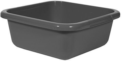 Curver 228020 Schüssel viereckig 15 l Kunststoff anthrazit 39 x 39 x 15 cm