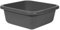 Curver 228020 Schüssel viereckig 15 l Kunststoff anthrazit 39 x 39 x 15 cm