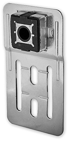 Geräuschdämmendes Fertigkasten - Gleitlager, Rolladen - Lager für Achsstift 12 mm, Verstellbereich 12 mm, von EVEROXX®