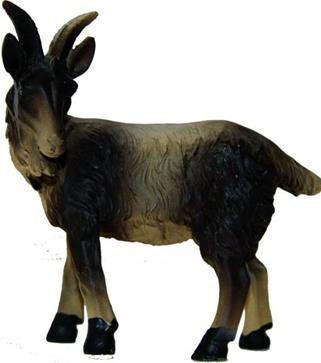 Unbekannt Krippenzubehör Ziege Links schauend Höhe 6cm geeignet für 11-13cm Figuren