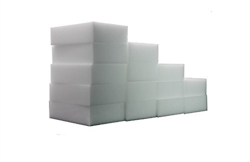 Bata Schmutzradierer, Reinigungsschwamm, weiß, langlebig (9 x 6 x 3 cm, 100 Stück)