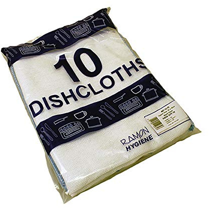 Ramon Hygiene Dishcloth, White, 30 x 40 cm
