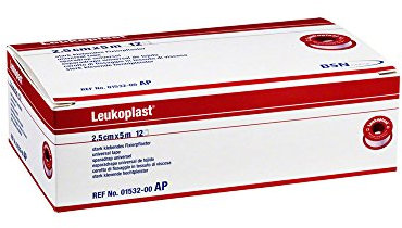 Leukoplast Rollenpflaster, 5 mx2,5 cm, hautfarben (12 Stück)