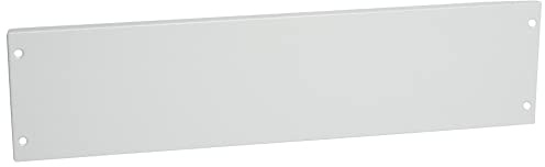 Plastron plein métal à vis - haut. 150mm - 24 modules - pour XL³4000 et XL³800