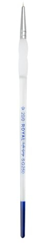 Royal Brush Soft Grip Gold Taklon Artist's Round SG250-10/0 Paintbrush