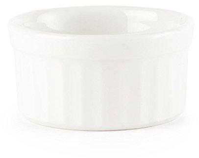 Churchill Super vitrificada P773 Ramekin, pequeño, 91 ml, blanco (Pack de 24)