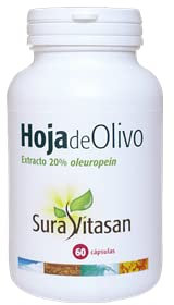 Hoja de Olivo 60 cápsulas de Sura Vitasan