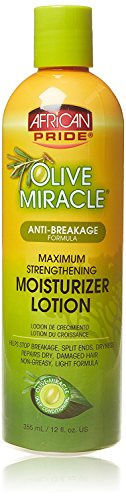 African Pride Olive Miracl Maxi.Str. Moisturizing Lotio 12Oz , 354.9 Ml (1Er Pack)