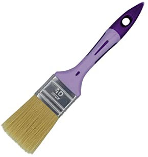 Savy 4807040 Pinceau plat toute peinture Fibres Synthétiques largeur 40 mm, Violet