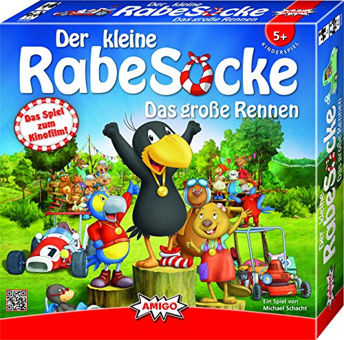 AMIGO 05320 - Kleiner Rabe Socke - Das große Rennen, Brettspiel