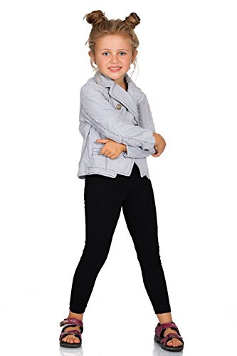 FUTURO FASHION Girls Children Full Length Plain Cotton Leggings Cycling Casual Wear Infant Trousers Leggings Solid Tights Pants for Kids