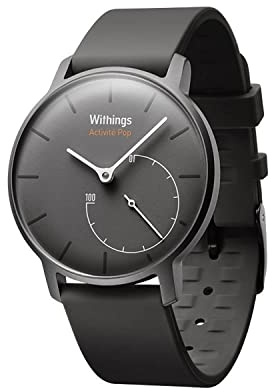 Withings Aktivitätstracker Pop Smart Watch Aktivitäts und Schlaf tracker, Shark Grau, 70077401