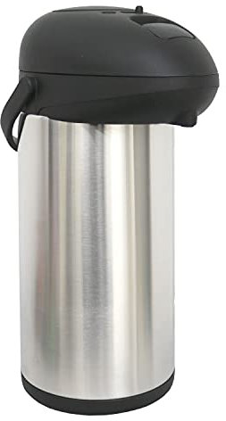 Oypla 5L Stainless Steel Airpot Insulated Vacuum Thermal Flask Jug