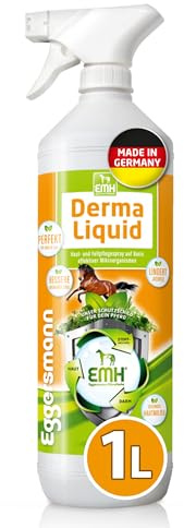 Häst med autirritationer, klåda och sår helande sår, eggersmann emh derma liquid, 1-pack (1 x 1 000 G)