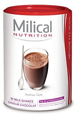 Milical Milk-shake nutritionnel chocolat 14 portions