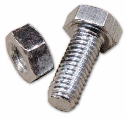 Bulloni Zincati Classe 4.8 Te con Dado 8x15 mm per Scaffali conf. 100 pz