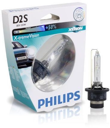 Philips 85122XVS1 Xenon X-tremeVision D2S, 1-er Blister