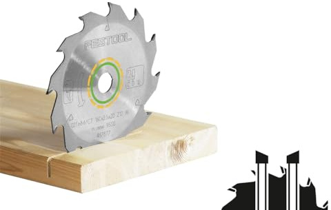 Festool Kreissägeblatt HW 230x2,5x30 W24 WOOD STANDARD 230 mm | Hartmetall-Sägeblatt, 24 Zähne, Ø 30 mm Bohrung – für Längs- und Querschnitte im Innenausbau