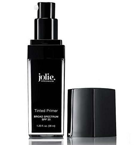Jolie Tinted Foundation Face Primer SPF 20 Sunscreen, Subtle Radiance/Supreme Hydration - All Skin Types (Medium/Deep)