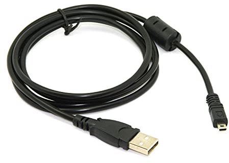 Cablecc UC-E6 Câble USB pour appareils photo reflex numériques Ordinateur Nikon COOLPIX S3000 S3100 S3200 S8000 S100 S203 S230 P7000 AW100