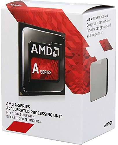 AMD A Series A8-7600 - Procesador (Socket FM2+, Quad Core 3.1 GHz, 4 MB)