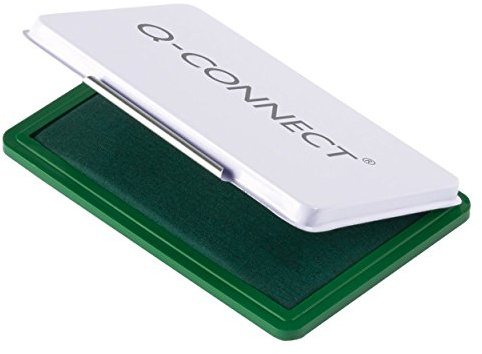 Q-Connect KF25210 Metall-Stempelkissen Größe 2 - grün