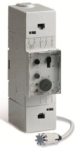 Perry 1TMTE084 Termostato Ambiente Modulare con Sonda, Bianco