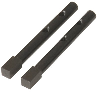 KS Tools 450.0196 Vierkantadapter, 8mm, 2er Pack, brüniert