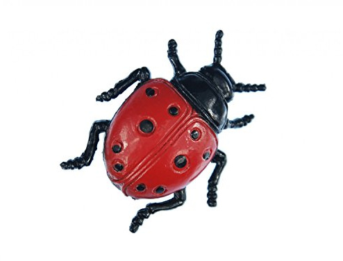 Miniblings Marienkäfer Brosche Pin Biene Käfer Glücksbringer 4cm | Für Revers, Jacke oder Tasche, aus Berlin, ein Stück mit Persönlichkeit