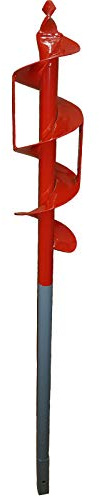110mm Bohrkopf für Erdbohrer ohne Griff-VERLÄNGERBAR- auch als Brunnenbohrer, Handerdbohrer, Erdlochbohrer, Brunnenbohrgerät, Pflanzbohrer, Zaunbohrer, Pfahlbohrer UVM. einsetzbar !