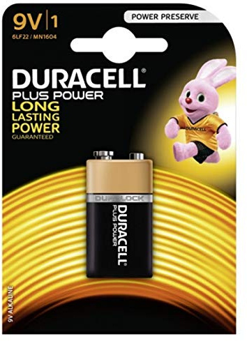 Pile Duracell Plus Power MN1604 9V-Block lot