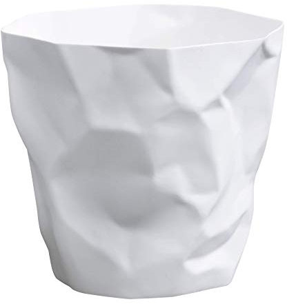 Essey 10490 Papierkorb Mülleimer Bin Bin, weiß, Polyethylen HD (HDPE), Classic