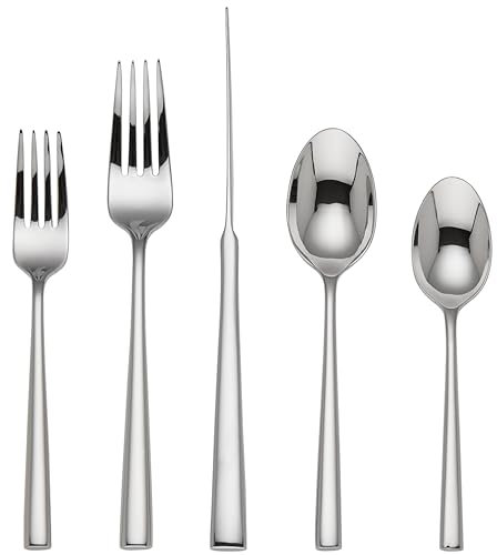 Kate Spade New York Malmo Besteck-Set, 5-teilig, 0,4 kg, Edelstahl