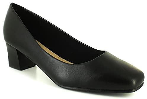 Comfort Plus Carly Womens Court Shoes with Heels Perfect for Work Occasion wear or Evenings Out on the Town - Stylish and a Comfortable Ladies Shoes