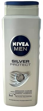 Nivea Men Silver Protect Shower Gel 500 ml - by Nivea