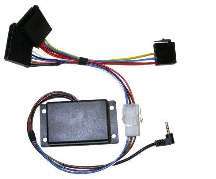 Pioneer CTSVW002PAE Schnittstelle für Lenkradfernbedienung für VW (Diverse Modelle), Adapter, CAN-Bus Quadlock auf ISO inklusive Fakra-Antennenadapter